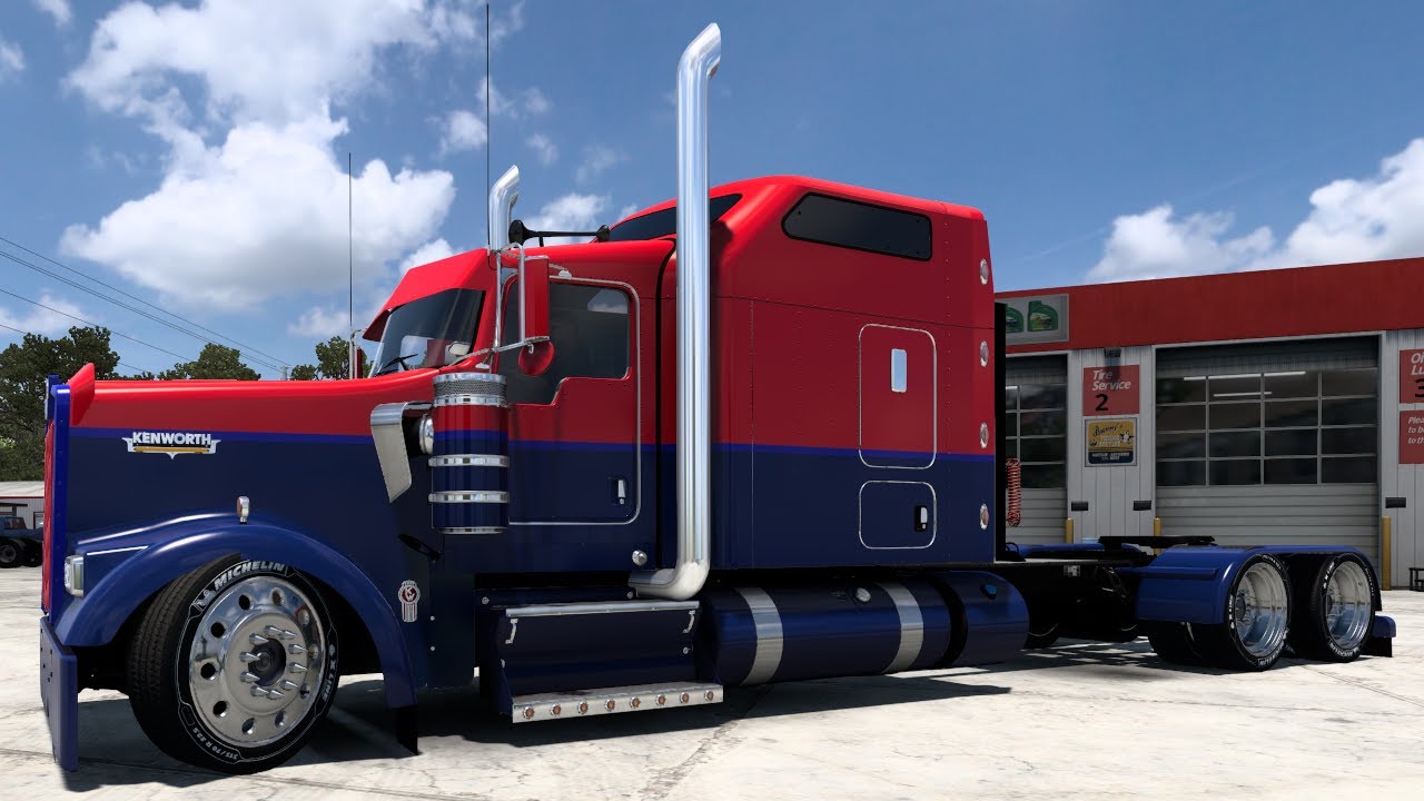 American Truck Simulator / Kenworth W900 Long and Lowered Part 45 / Let's Play