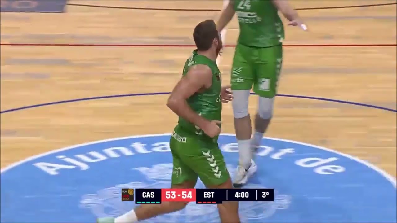 Milos Jankovic Highlights 23/24 (Amics Castell&oacute; - Spain LEB Gold)