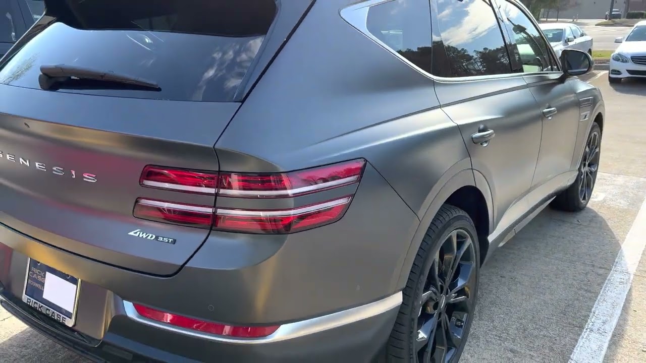 Melbourne Gray (Matte) 2022 Genesis GV80 Prestige Signature 3.5T AWD - 1 of 600!