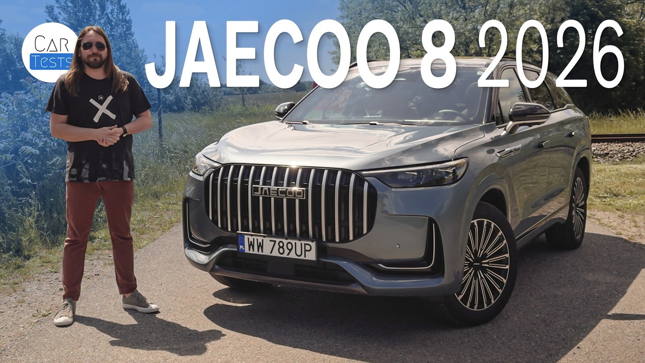 Jaecoo 8 2026 SHS 428 KM: Oferuje bardzo dużo w przystępnej cenie