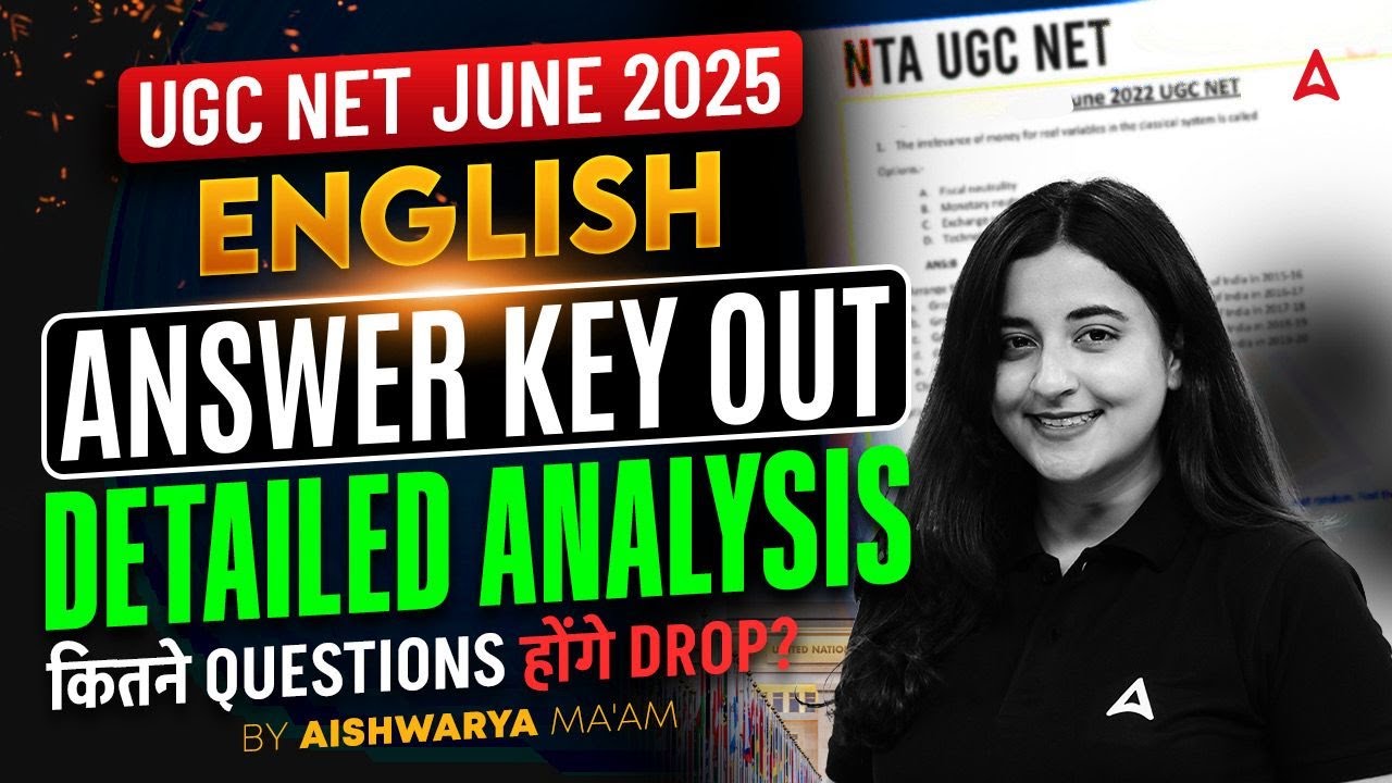 UGC NET English Literature Answer Key 2025 | UGC NET English Literature Answer Key Challenge