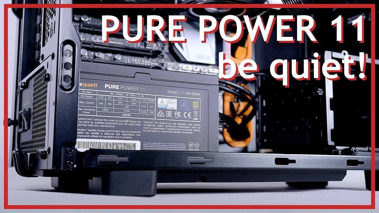 be quiet! Pure Power 11 - czysta energia w złotej barwie