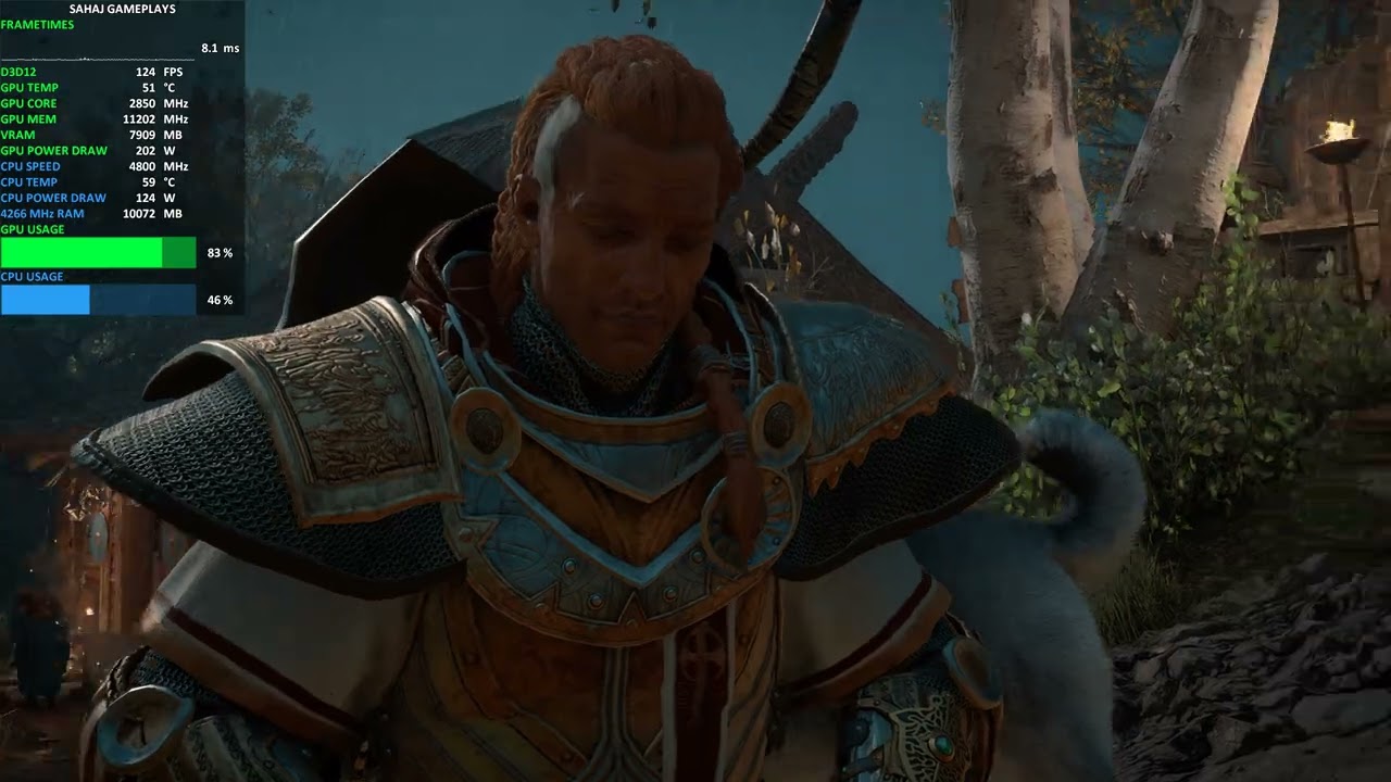 Assassins Creed Valhalla | i9 10850K | RTX 4080 | 1440p