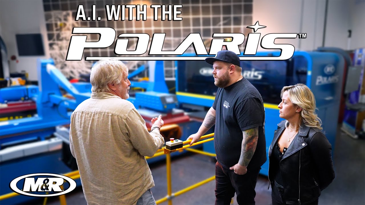 Creating a T-Shirt with A.I. and the M&R POLARIS™