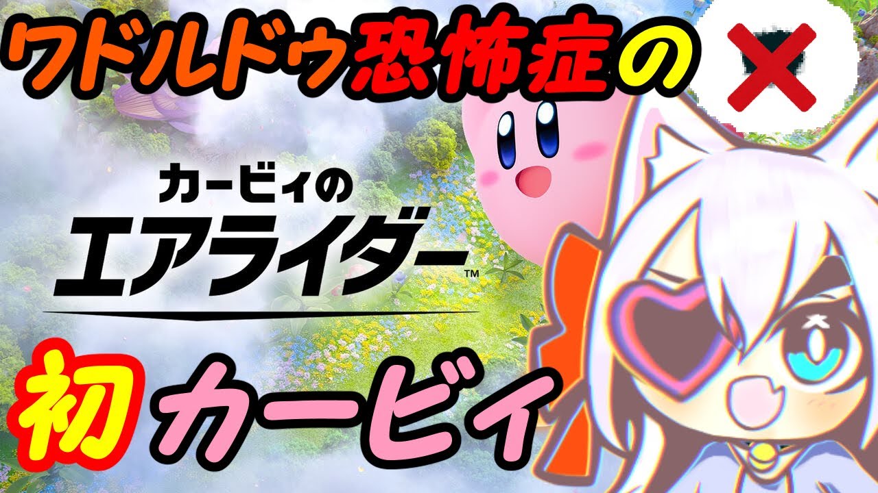 【視聴者参加型】ワドルドゥ怖いけどカービィのエアライダーやる！019【VTuber】