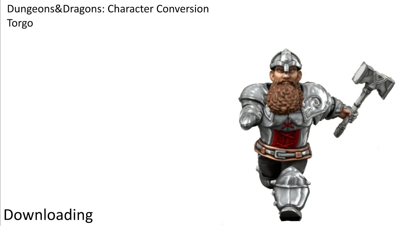 D&D Character Conversion: Torgo (The One-Armed Dwarf) [Iron and Blood: Warriors of Ravenloft]