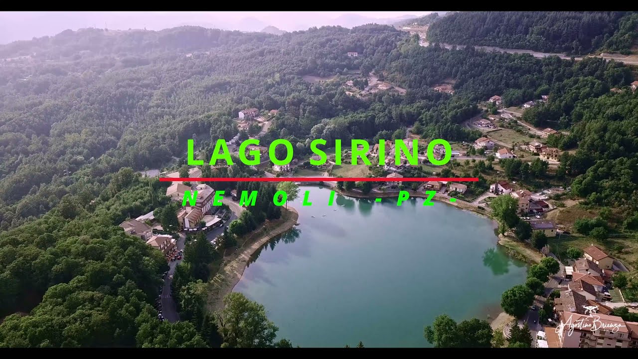 LAGO SIRINO - Nemoli (PZ) - Lucania by drone
