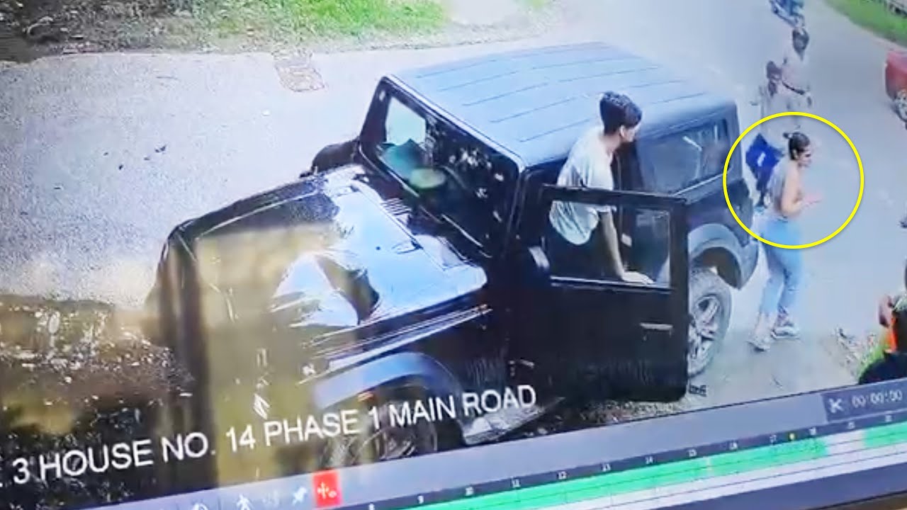 Thar Girl Scared after Danger*us Accidnt 🤦‍♂️ Shame on These Reckless Drivers