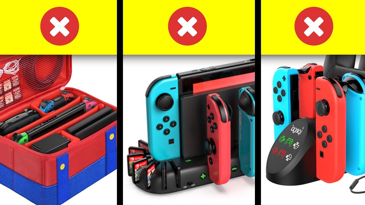 NO COMPRES ESTO ❌ 5 ACCESORIOS ABSURDOS NINTENDO SWITCH de ALIEXPRESS
