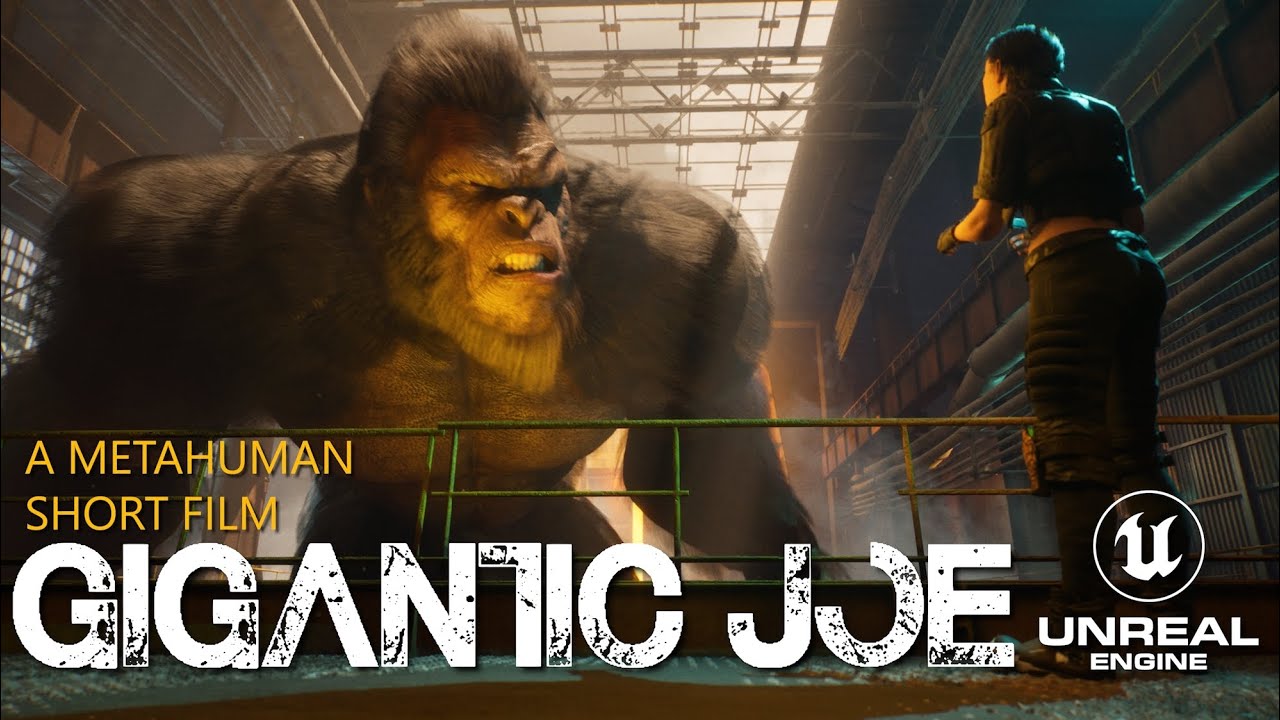 Короткометражный фильм о метачеловеке Move.AI и Unreal Engine 5 — GIGANTIC JOE
