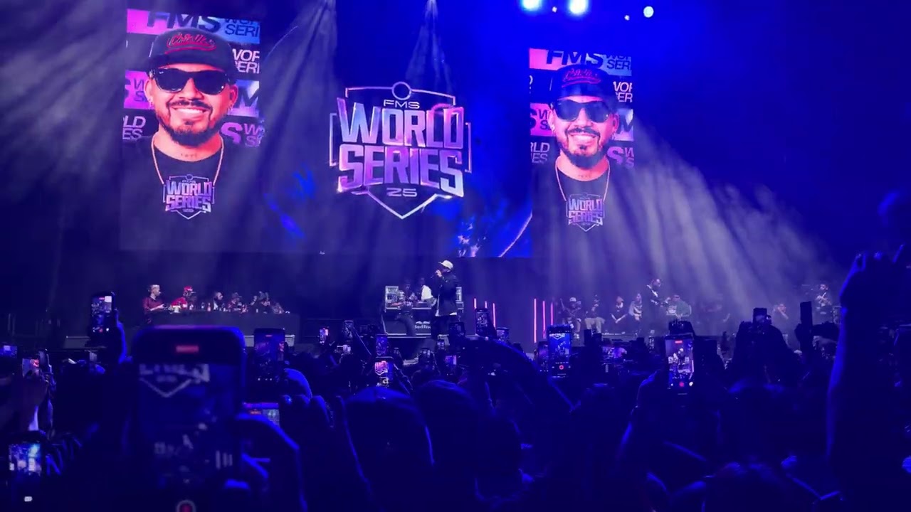Minutos de presentación FMS WORLD SERIES JORNADA 3 - Desde el público - Aczino, Azuky, chuty…