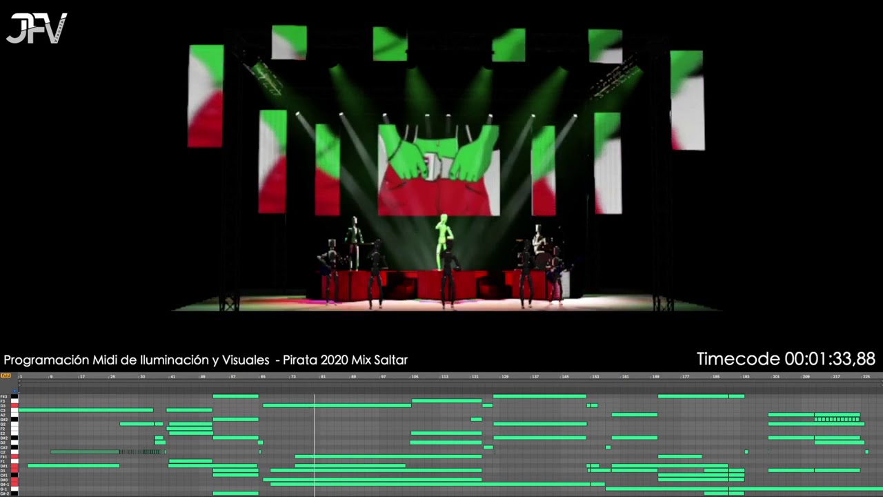 Mix Saltar 2020 - Simulación 3D - JF Visuals