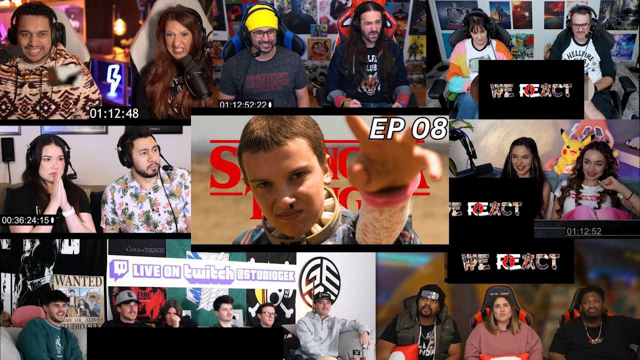 Stranger Things Season 04 Episode 08 | Reaction Mashup