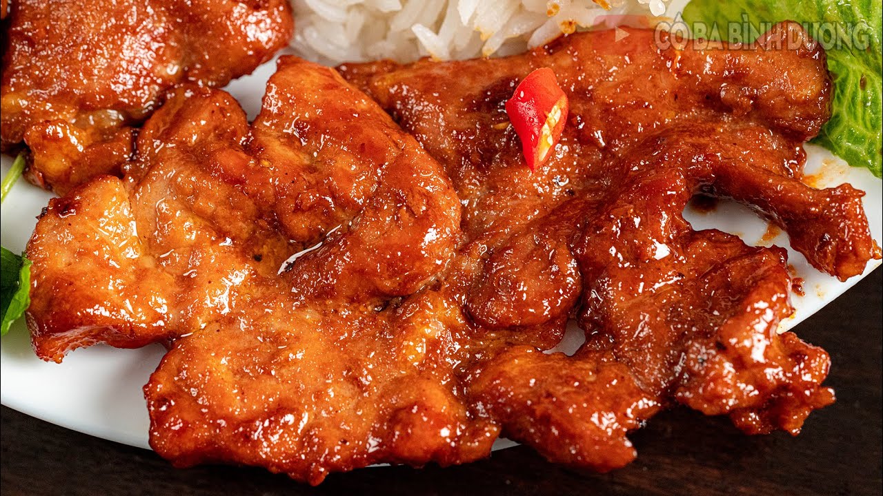 Ướp Thịt Ram cách này đơn giản nhưng ngon y như Thịt Nướng Cơm Tấm | Caramelized Pork