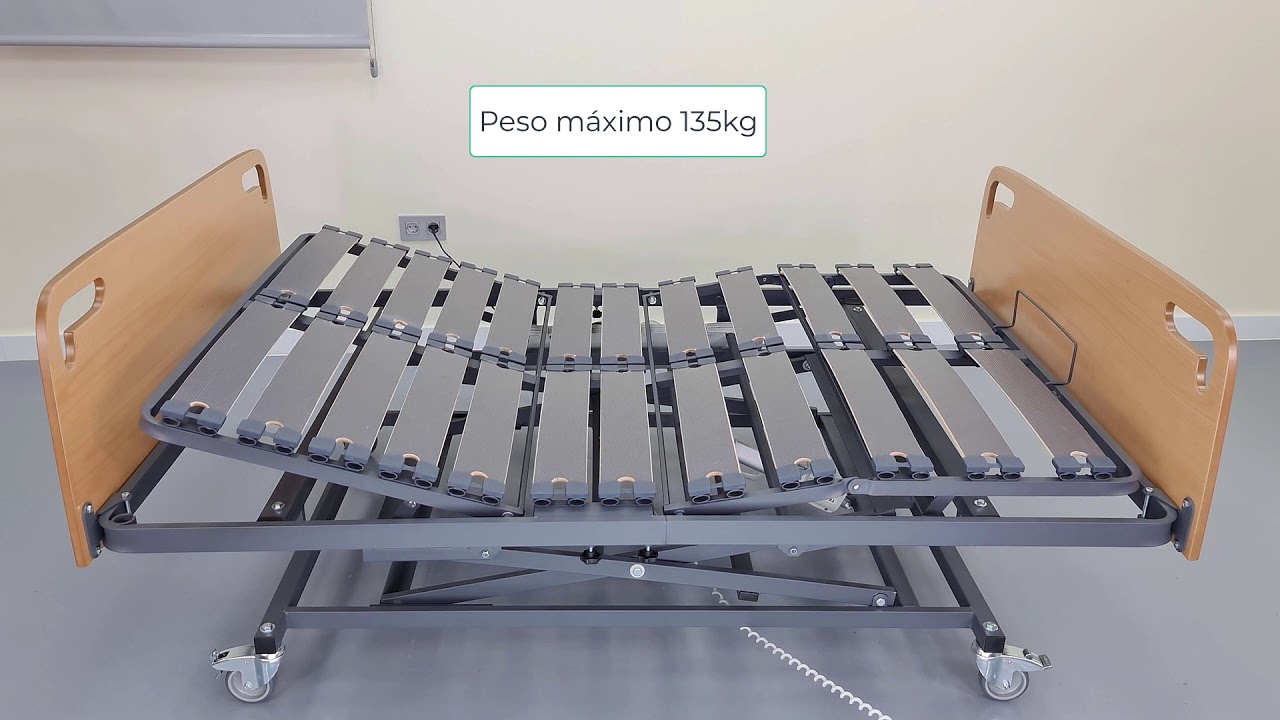≫ Cama Articulada con Carro Elevador de 135cm