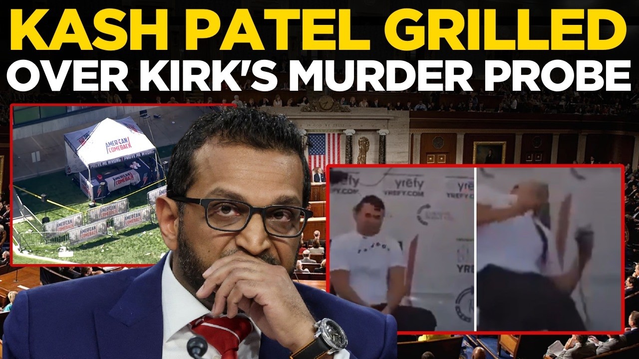 LIVE: Explosive US Senate Hearing | FBI Kash Patel Chief Questioned on Kirk Murder Evidence