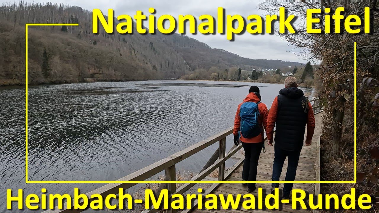 Nationalpark Eifel: Heimbach-Rur-Staubecken-Mariawald Runde - Abwechslungsreiche Erlebnistour