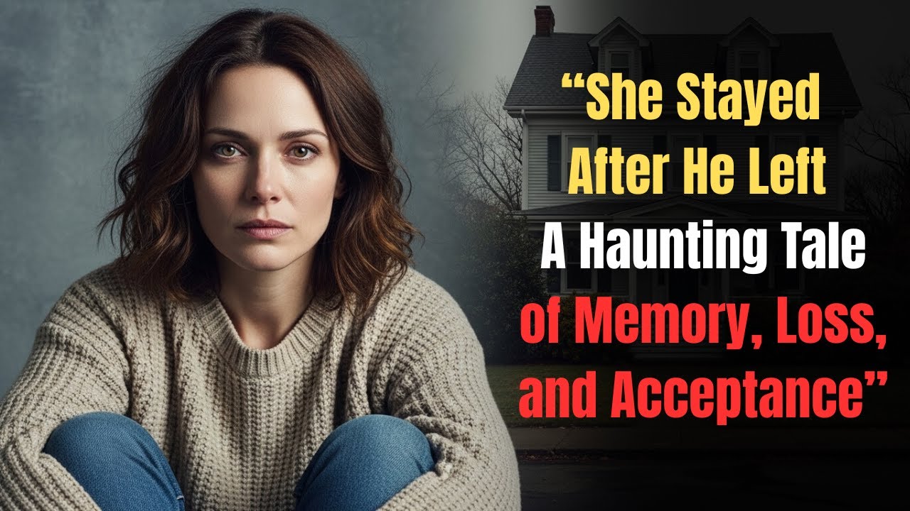 She Stayed After He Left | A Haunting Tale of Memory, Loss, and Acceptance| | Legion Tales |