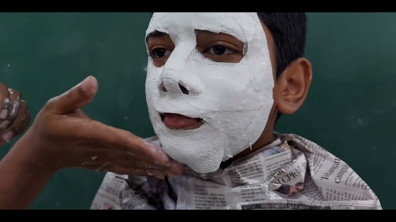 HOW TO MAKE MASK | POP MASK MAKING | MASK MAKING IN 10 MINUTES | FASTEST WAY OF MASK MAKING