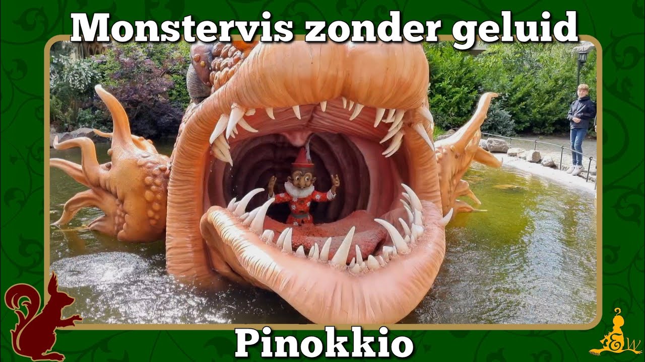 [#Efteling] Monstervis bij Pinokkio is stem kwijt