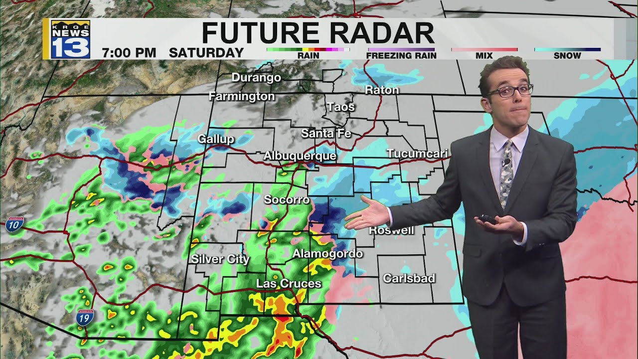 Wintry mix to snow, cold, & wind
