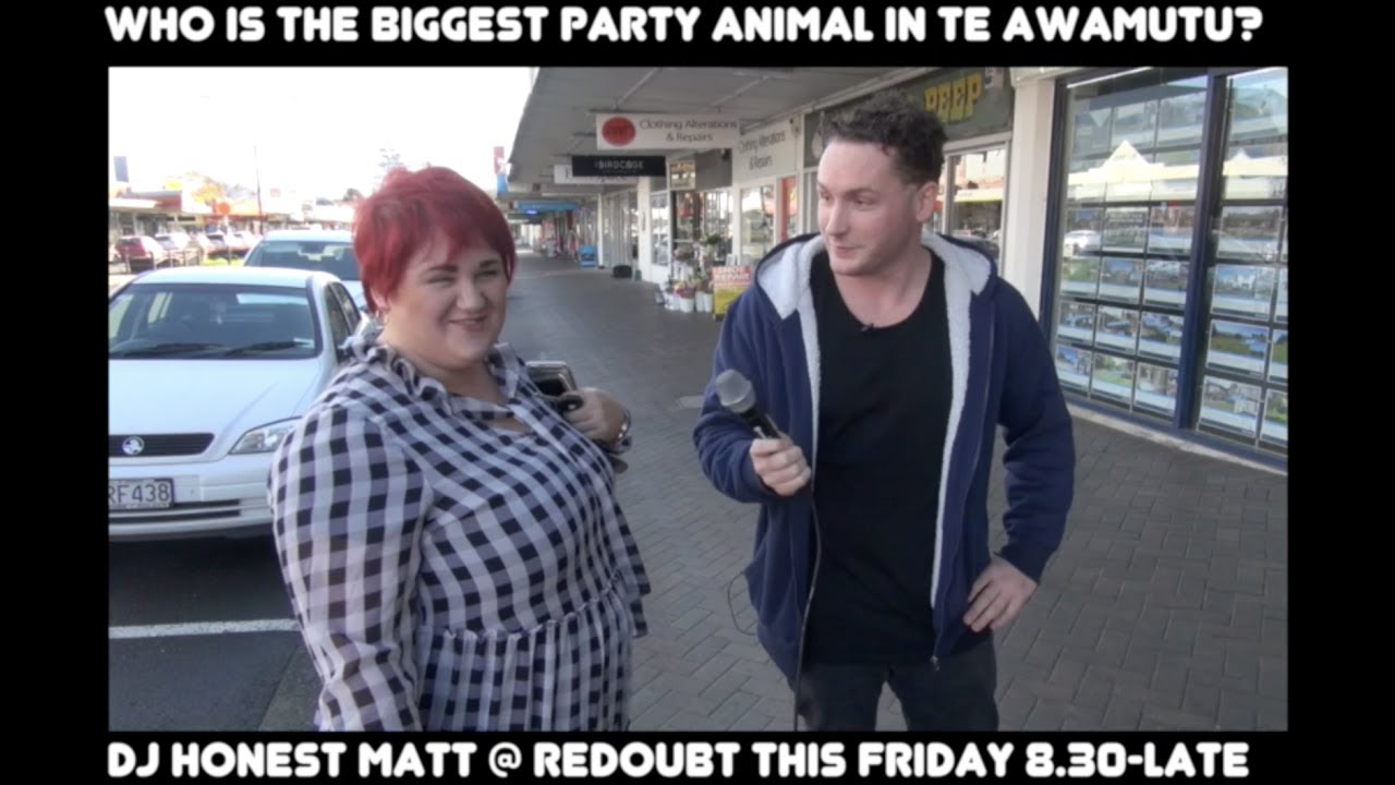 Who's the biggest party animal in Te Awamutu?