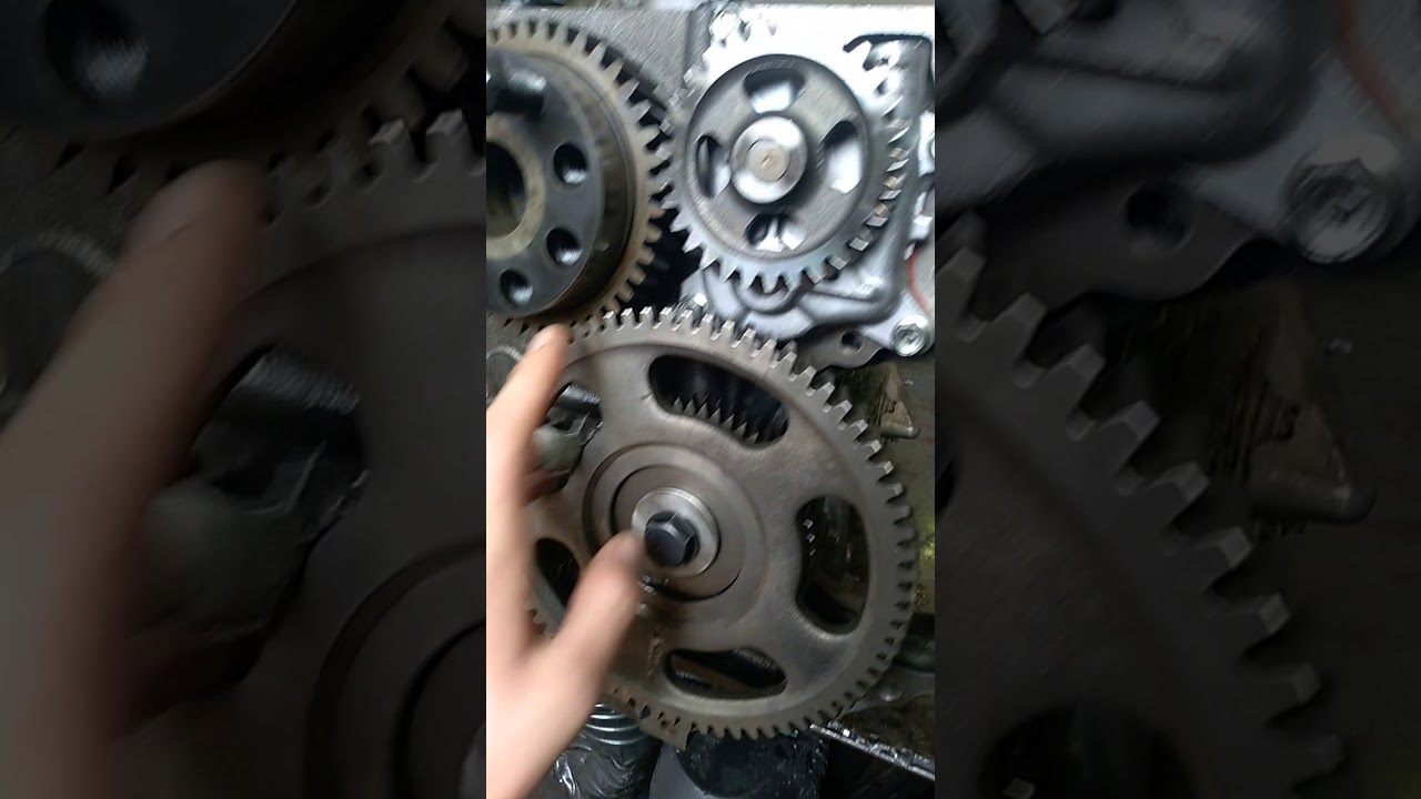 Выставления меток грм на Isuzu 4hk1