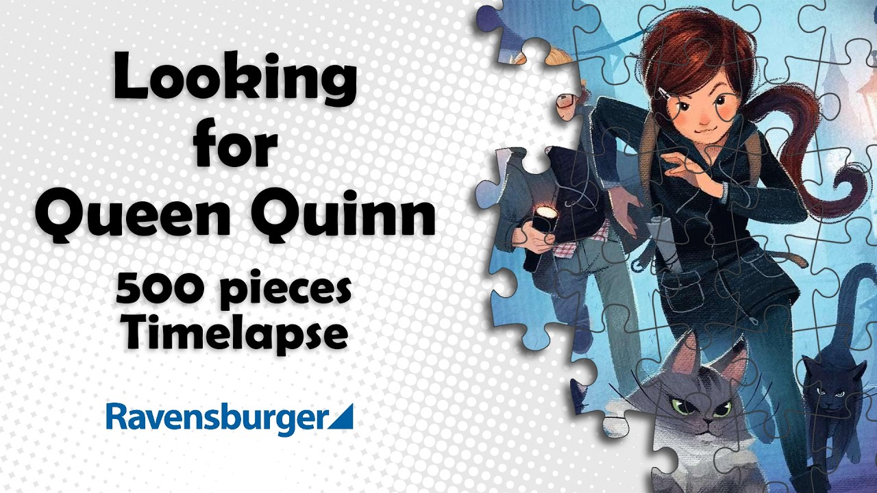 Looking for Queen Quinn (Ravensburger 17146) #puzzle #cozy  #timelapse #ravensburger