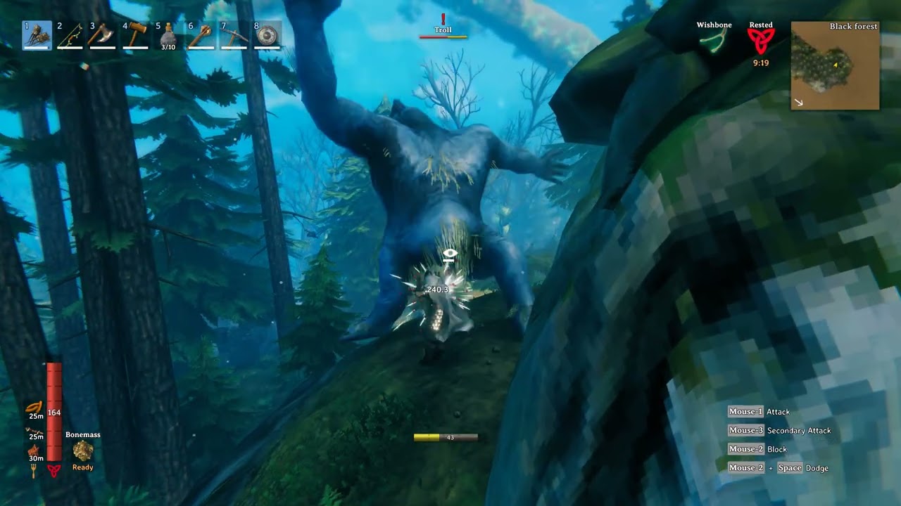 Valheim - testing flesh rippers
