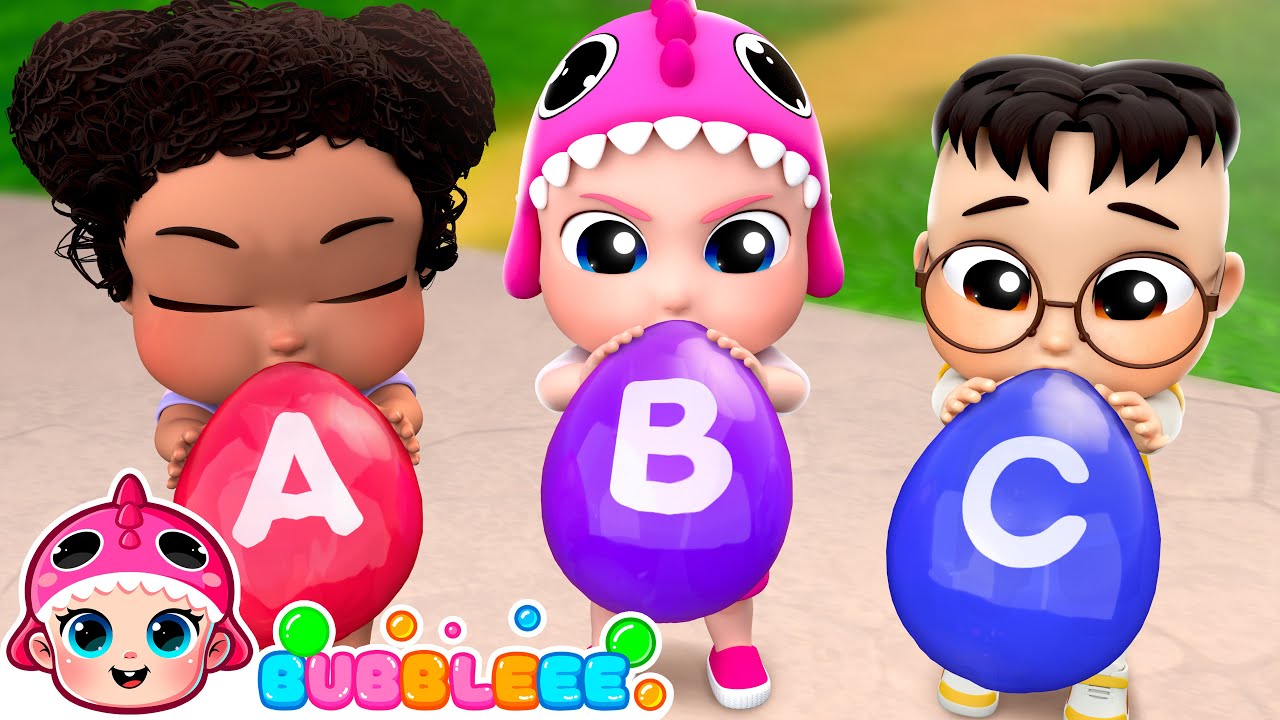 ABC – Alphabet Song🌟 | Bubbleee – Nursery Rhymes Compilation 🎶