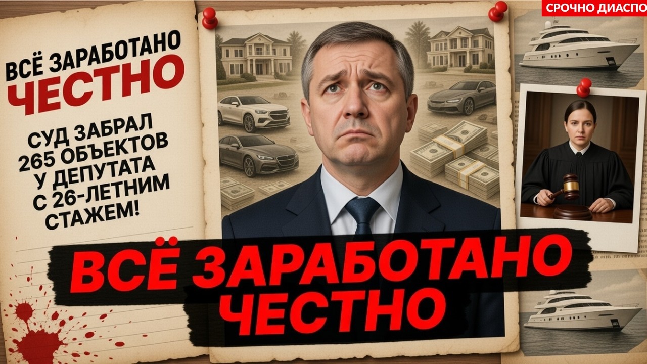 Один Оперативник Разгромил Депутатскую Империю: 265 Объектов в Доход Государства