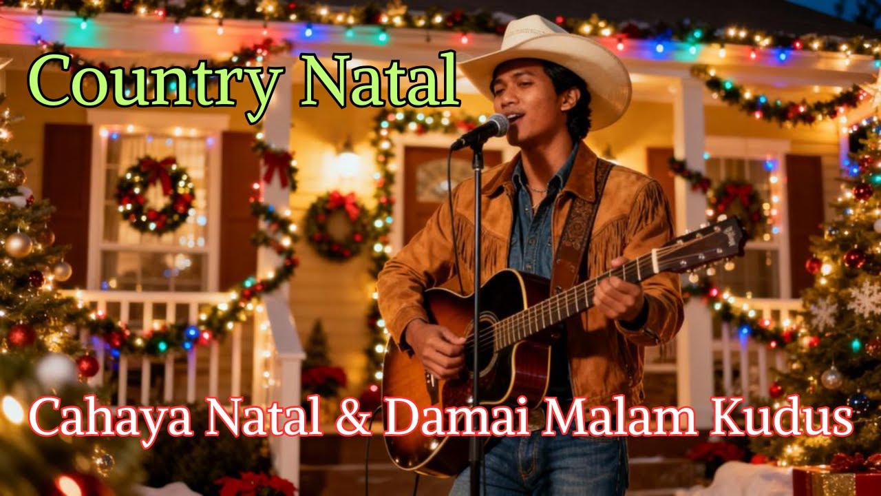 Country Natal || Cahaya Natal dan Damai Malam Kudus | Sang Juruselamat Telah Datang