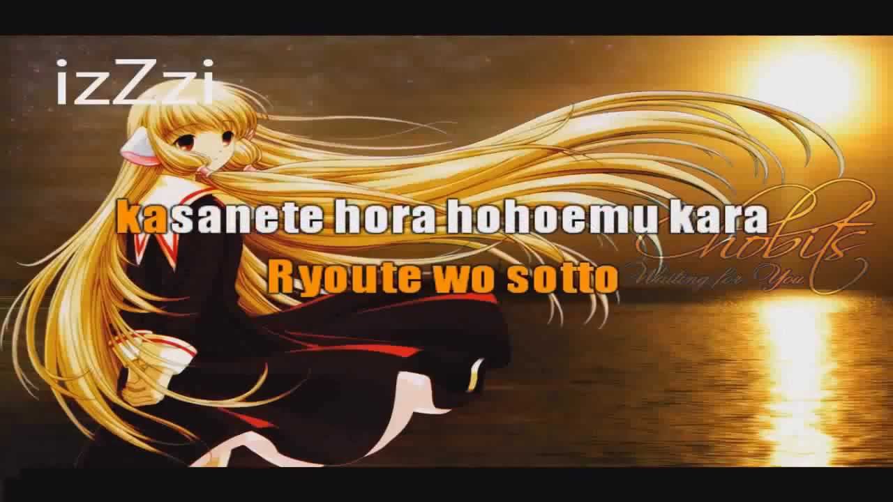 [ KARAOKE ] Chobits OP1 - Let me be with you  ( instrumental + lyrics )