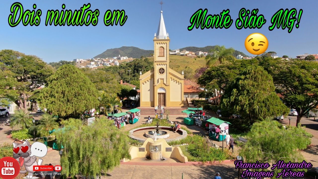 Monte Si&atilde;o MG em 2 minutos! Mavic zoom!