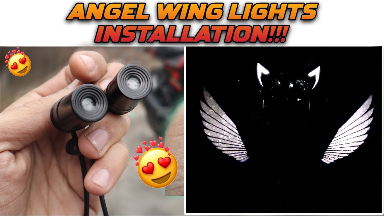 Angel Wing Lights Installation SECRETS Revealed for Motorcycles!