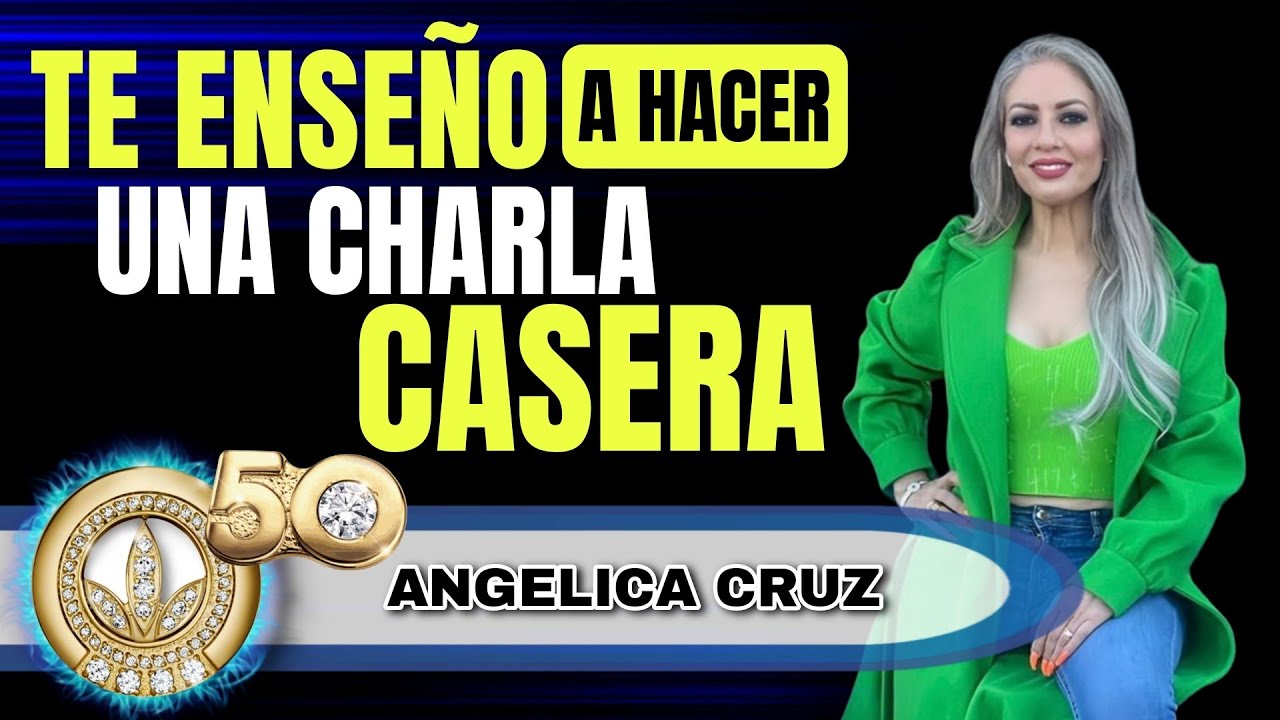 Te enseño a Vender en un Charla Casera | Angelica Cruz