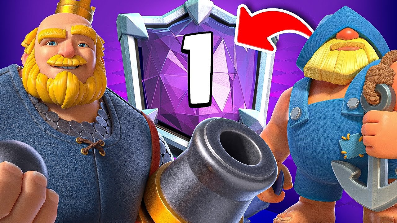 TOP 1 MONDE avec le MEILLEUR DECK GÉANT ROYALE !!