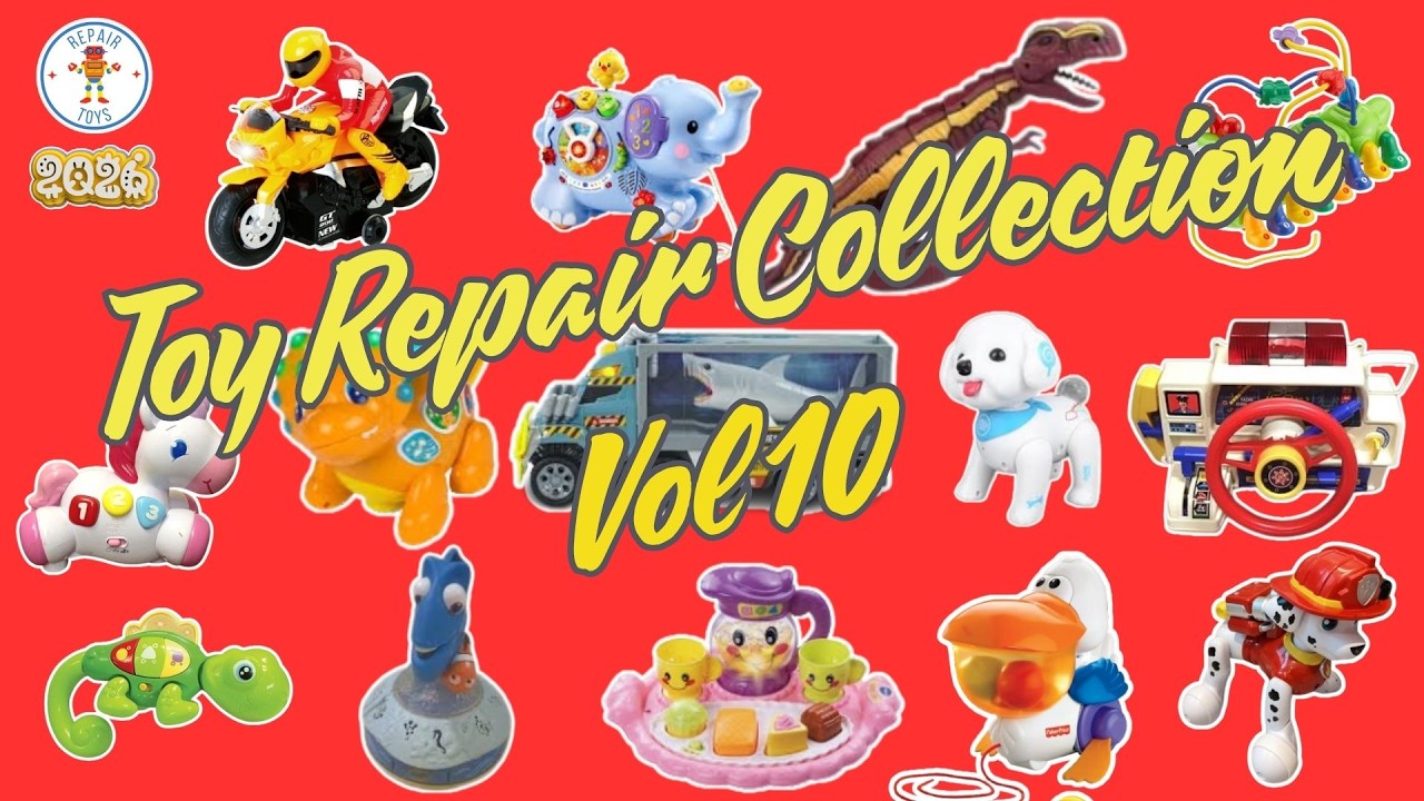 Toy Repair Collection Vol 10 #2026 #repairtoys #collection