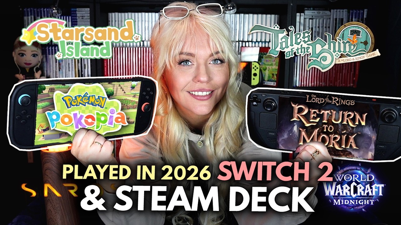 ЛУЧШИЕ игры, в которые я играл в 2026 году + Игровые новости: PlayStation переходит на &laquo;ЦИФРУ&raquo;?