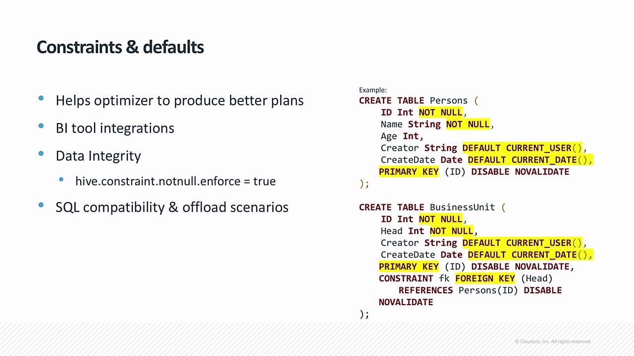 What's New in Apache Hive