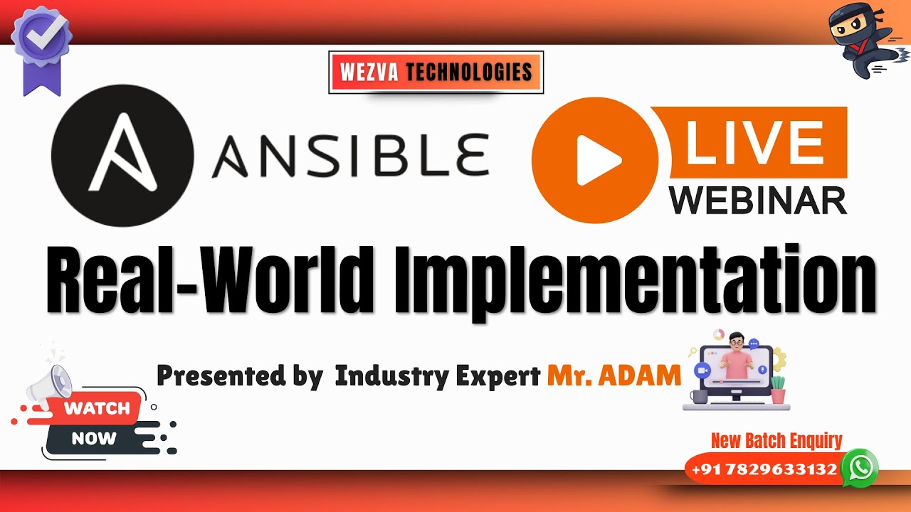 Running Ansible Playbooks in Production | Real-World Implementation  | Adam Wezva #devops #ansible