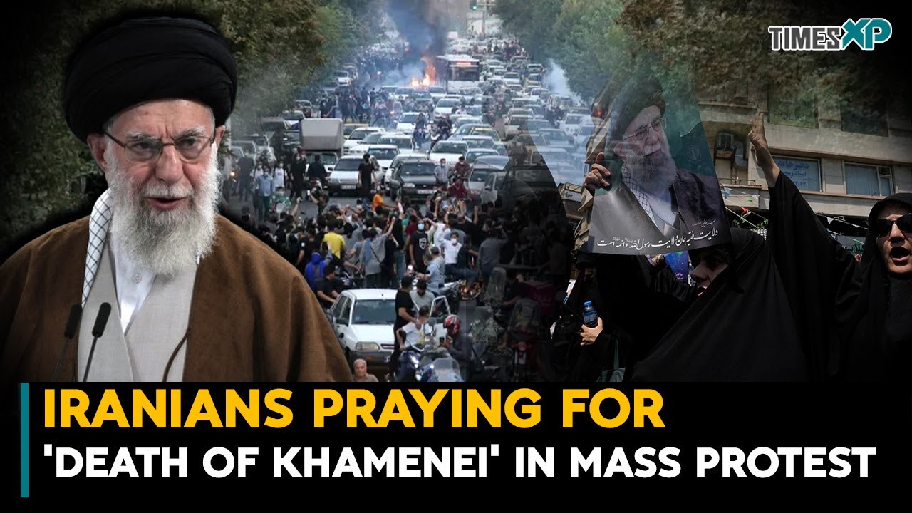 Iranians Praying For 'Death To Khamenei In Mass Protests| Iran-Israel War