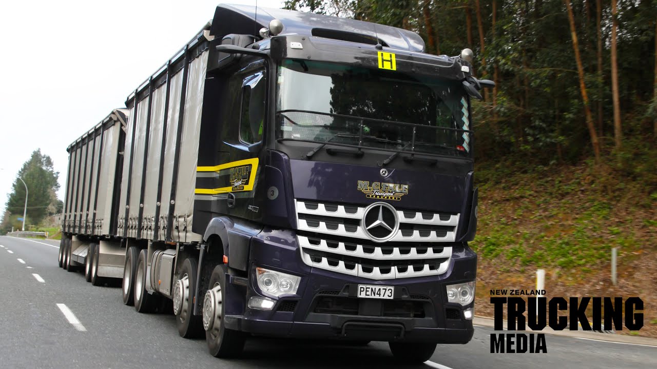 Mercedes-Benz Arocs 3258 8x4 tipping curtainsider | New Zealand Trucks | Rapid Advancement