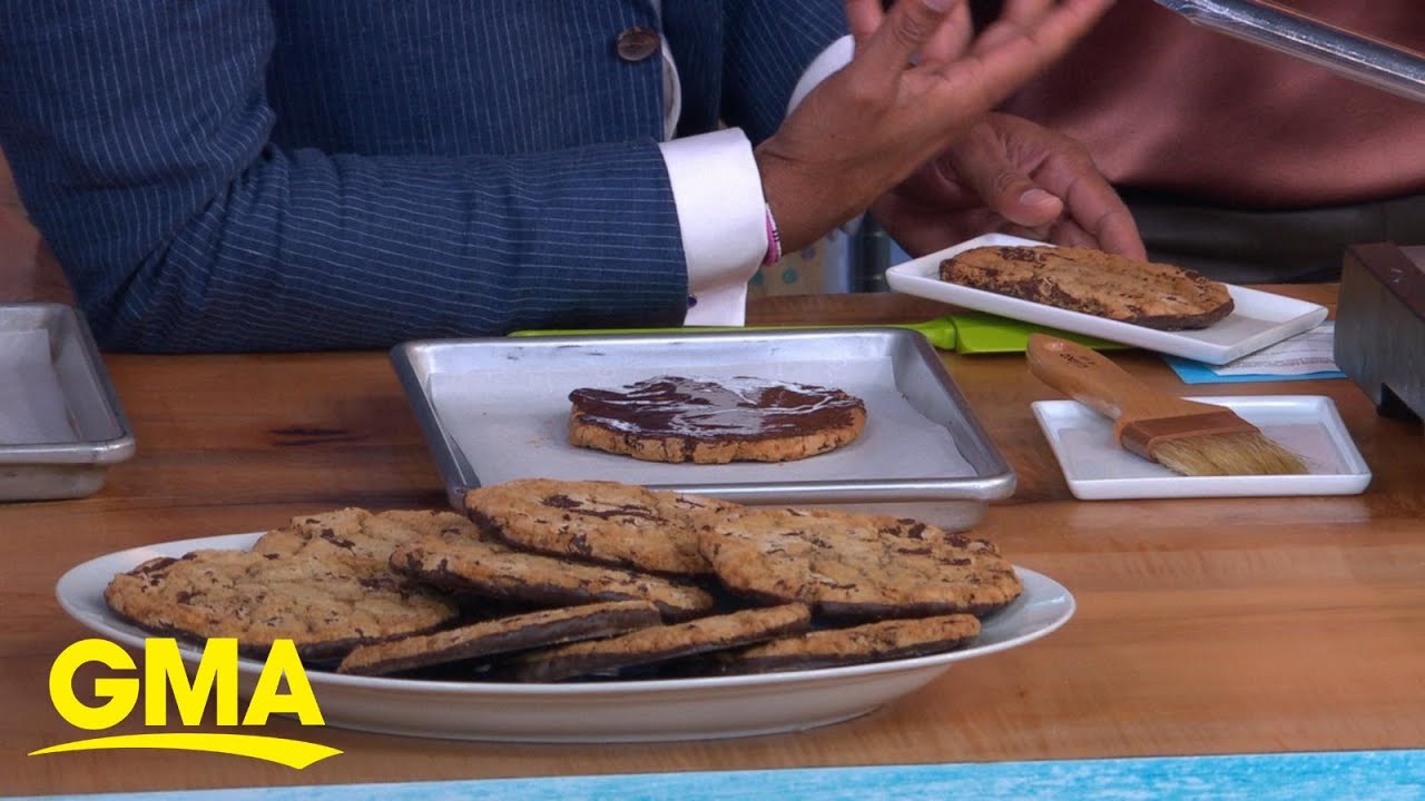 Jacques Torres’ chocolate-dipped cookies kick off Ultimate Chocolate Chip Cookie Week l GMA