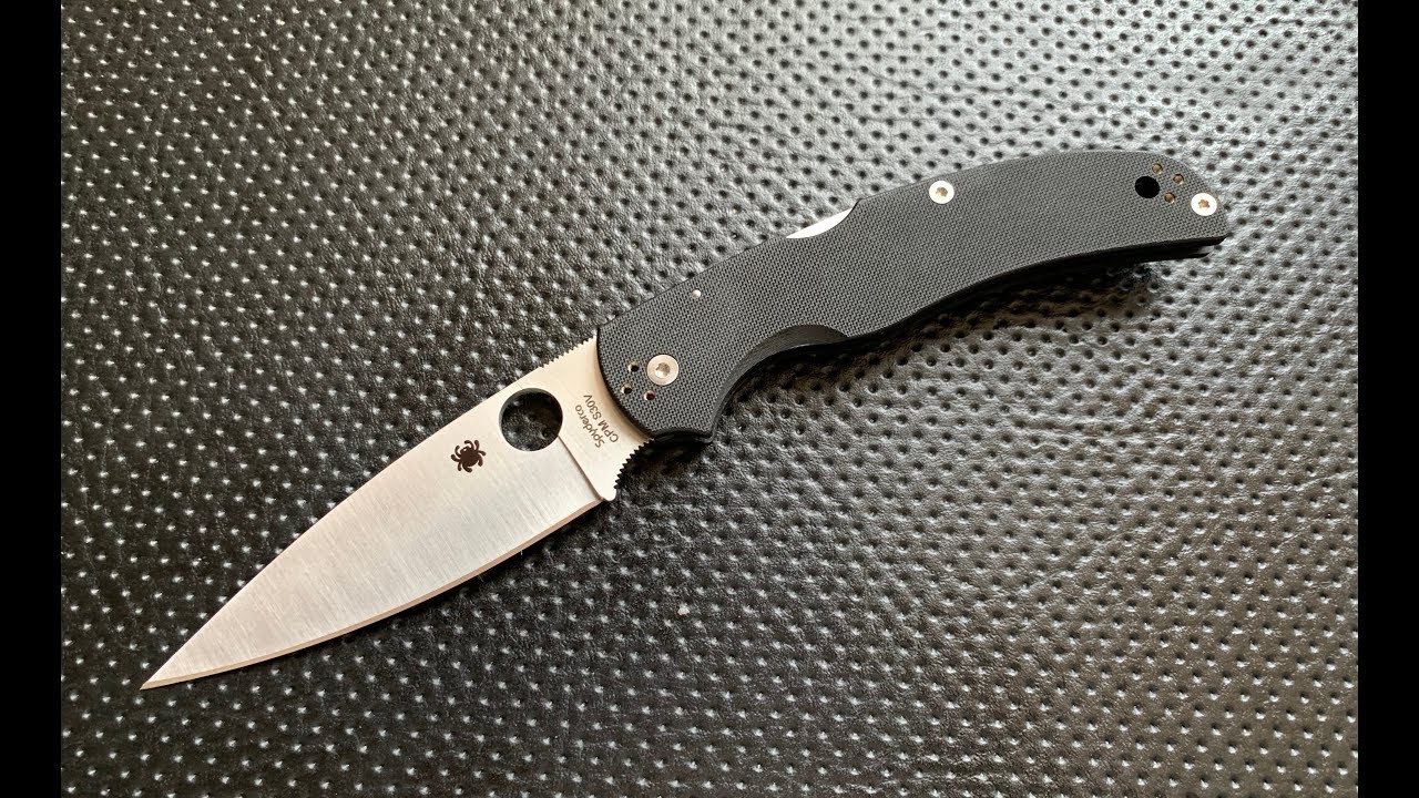 Карманный нож Spyderco Knives Native Chief: полный обзор Ника Шабазза