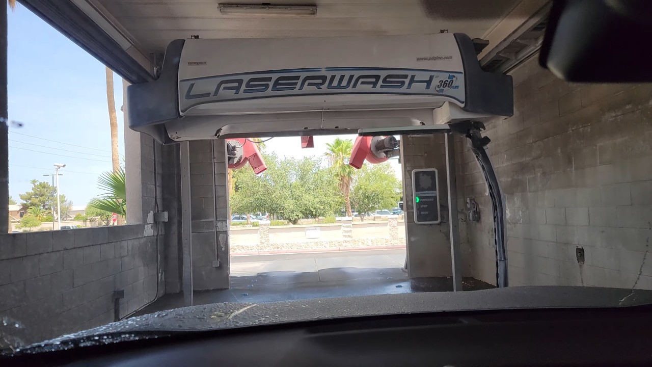 PDQ LaserWash 360+ Touchless Car Wash Splash n Shine Car Wash Gilbert, AZ
