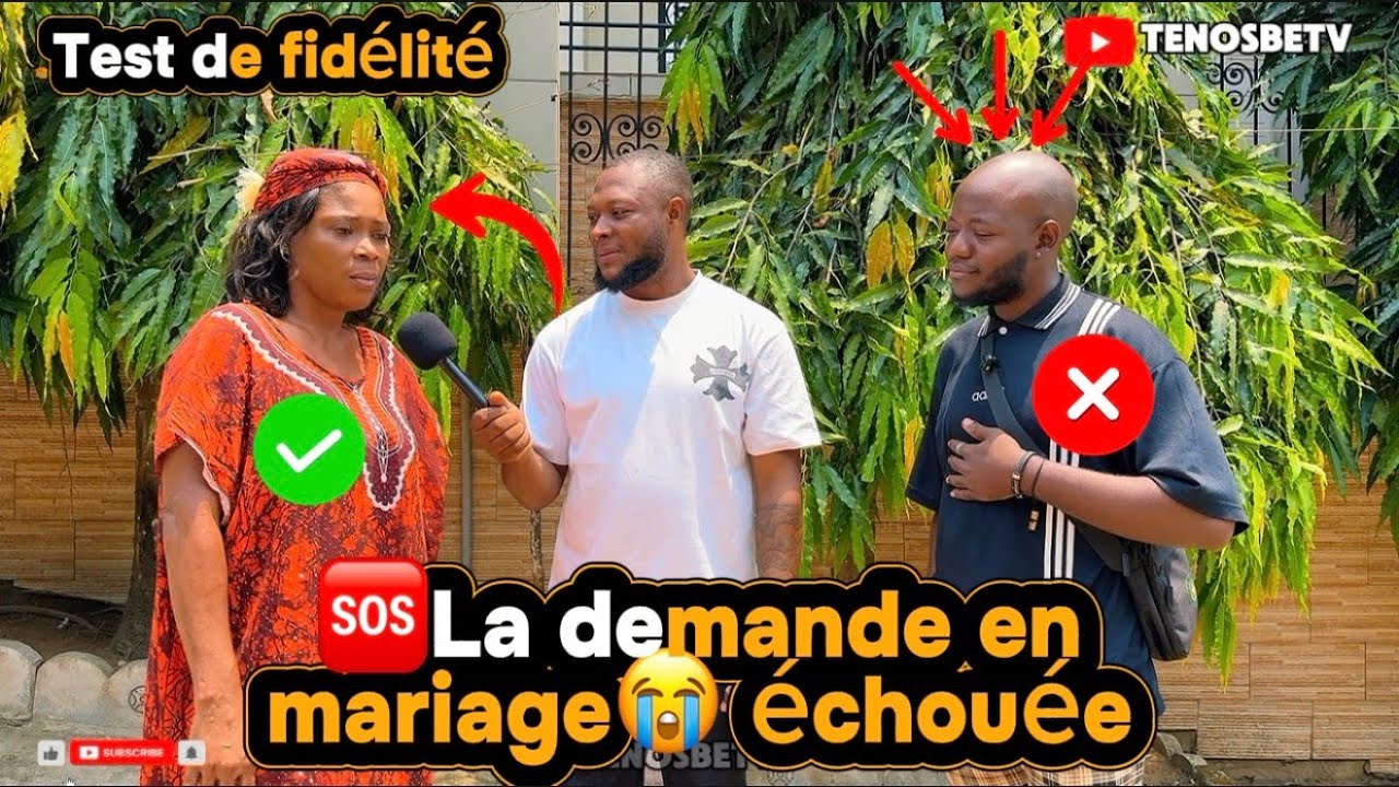 ⛔️TEST DE FIDÉLITÉ : 🆘il faire la demande en mariage à sa Sugar Mommy age de 50 ans 😭