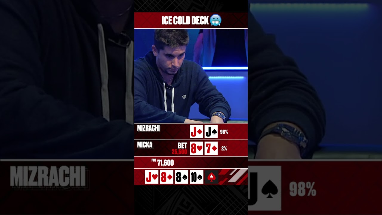 BUT HE&rsquo;S A MIZRACHI 😎 #Poker #Mizrachi