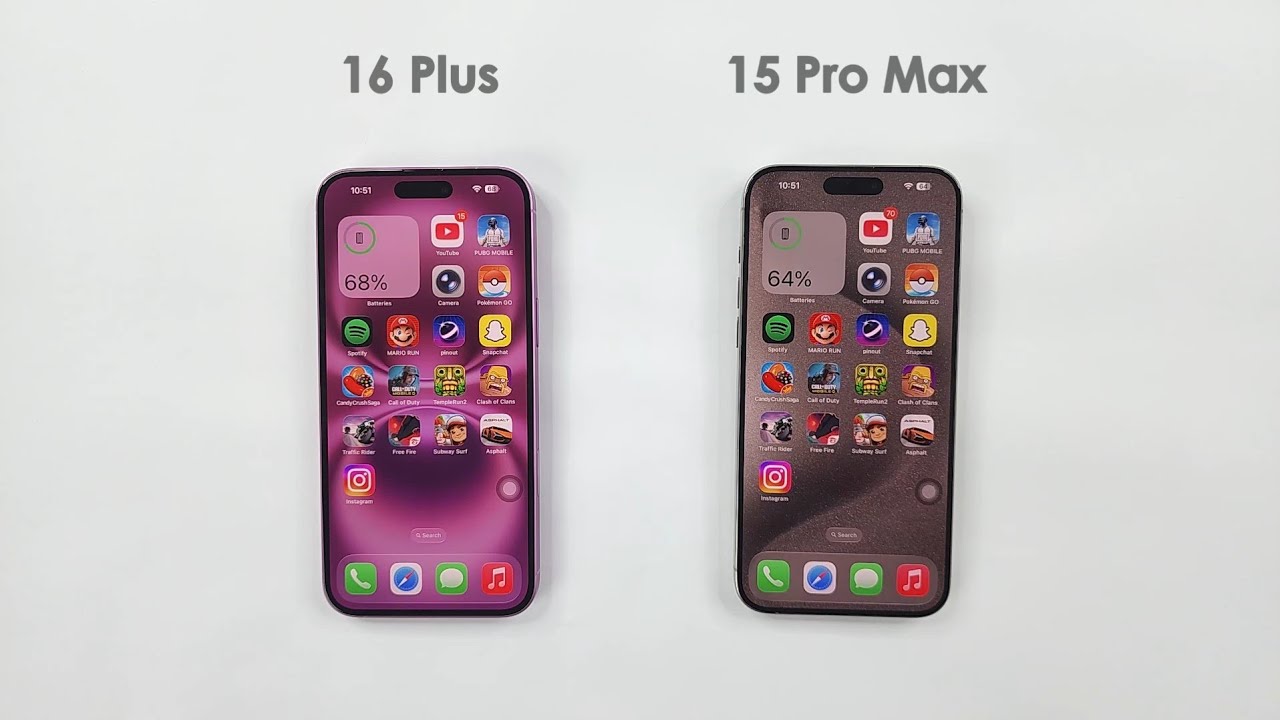 iPhone 16 Plus vs iPhone 15 Pro Max - SPEED TEST!