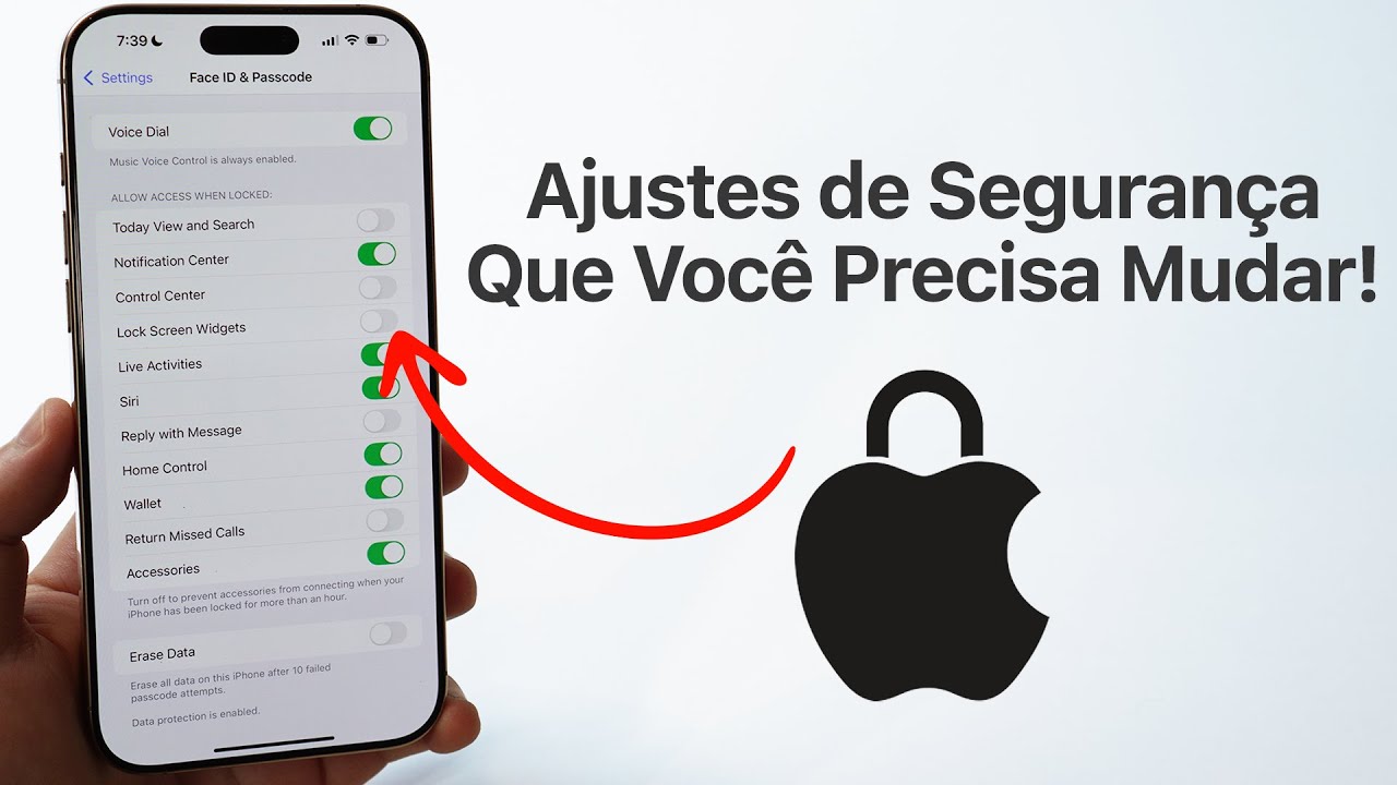 Ajustes de Segurança que Você PRECISA Mudar no iPhone!